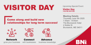 BNI Visitors Day 06/05/25