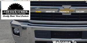 Laid Back Lumber Company Website