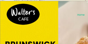 Walters Cafe Brunswick Maine